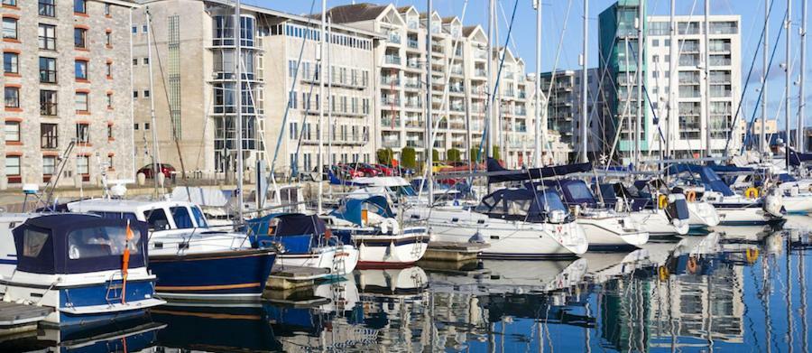 Ocean Crescent Plymouth City Centre Penthouse Level Lägenhet Exteriör bild